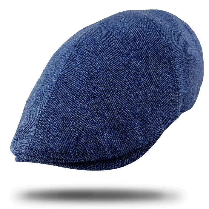 Stanton Leo Wool Blend Ivy Cap in Blue SY710