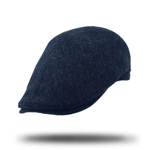 Stanton Wool Blend Ivy Cap in Navy SY809