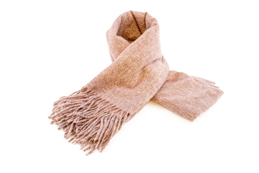 Women's Warm Winter Scarf in Blush Pink - The Hat Project
