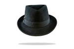 Load image into Gallery viewer, Trilby Women&#39;s Wool Felt Hat in Black WF14-5
