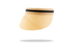 Visor Womens Natural with contrasting trim VS14-1