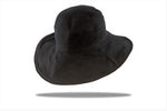 Load image into Gallery viewer, Sun Hat  Women&#39;s100% Cotton Reversible Black
