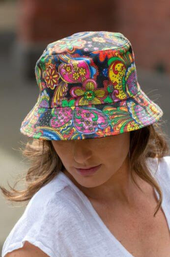 Womens Bucket Hat Paisley BK20-10