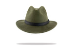 Load image into Gallery viewer, Fedora Womens Wool Felt Hat in Walnut MF14-2
