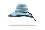 Women's wide brimsunhat Blue WS18-2