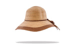 Load image into Gallery viewer, Womens wide brim sunhat Chocolate WS18-2
