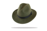 Load image into Gallery viewer, Fedora Mens Wool Felt Hat in Ash MF14-2
