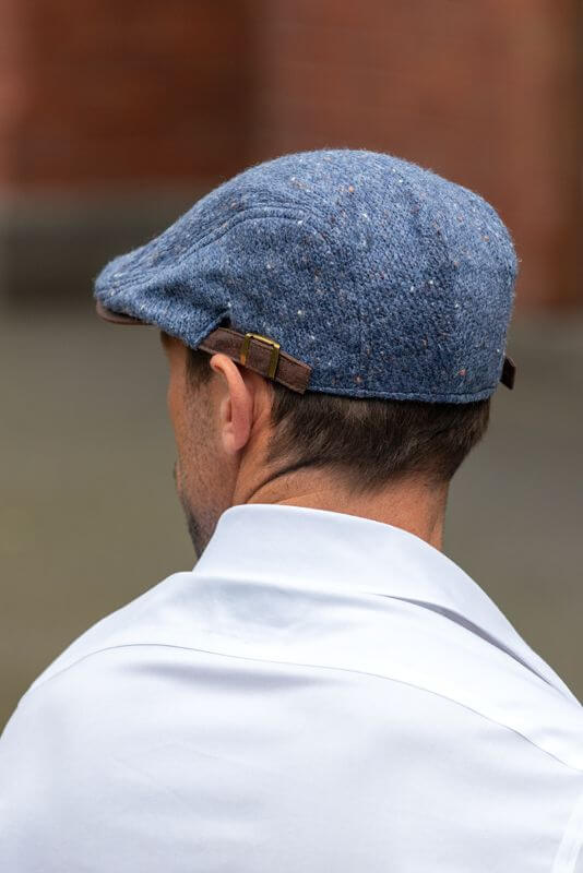 Mens Flat Cap in Blue FC15-4