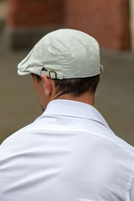 Load image into Gallery viewer, Men&#39;s Light Grey Flat Cap

